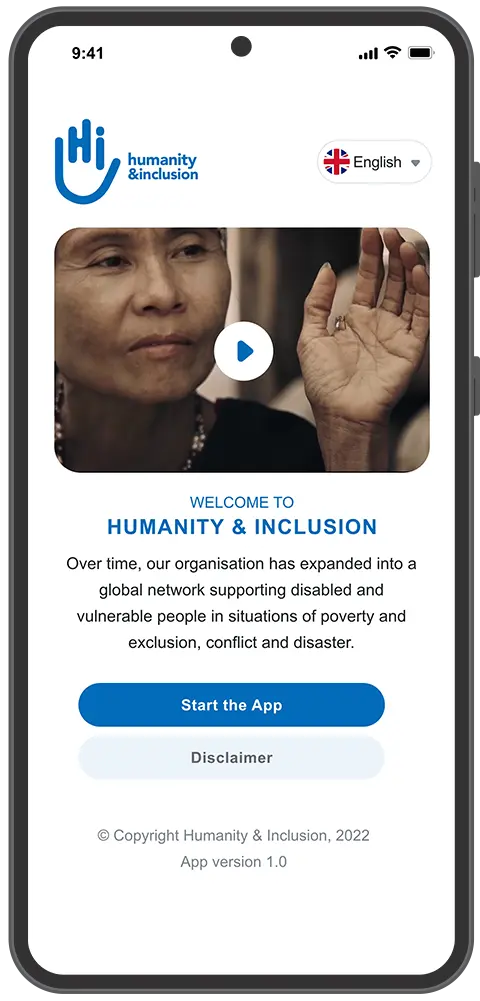 Humanity & Inclusion – EO Reference App 
