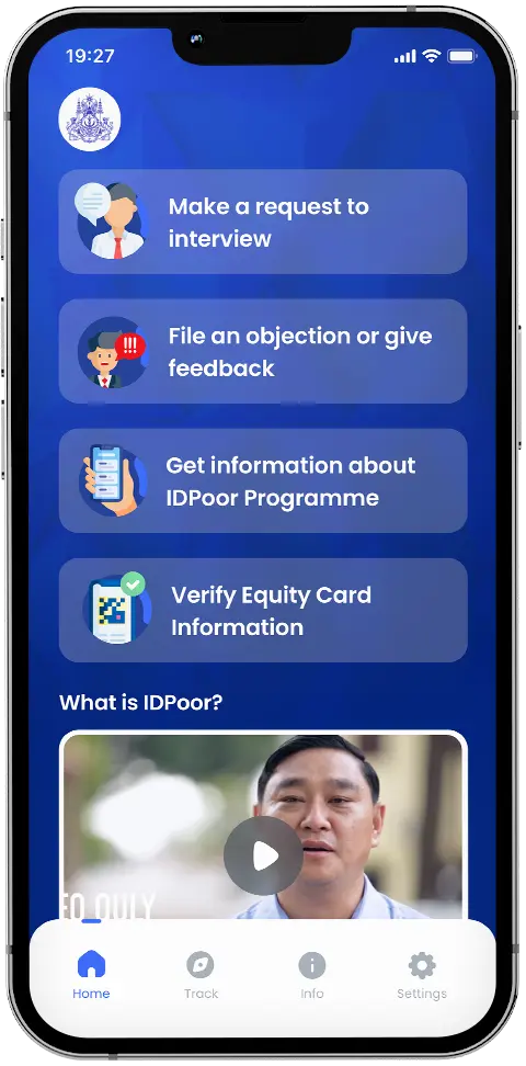 Public IDPoor App for Cambodia
