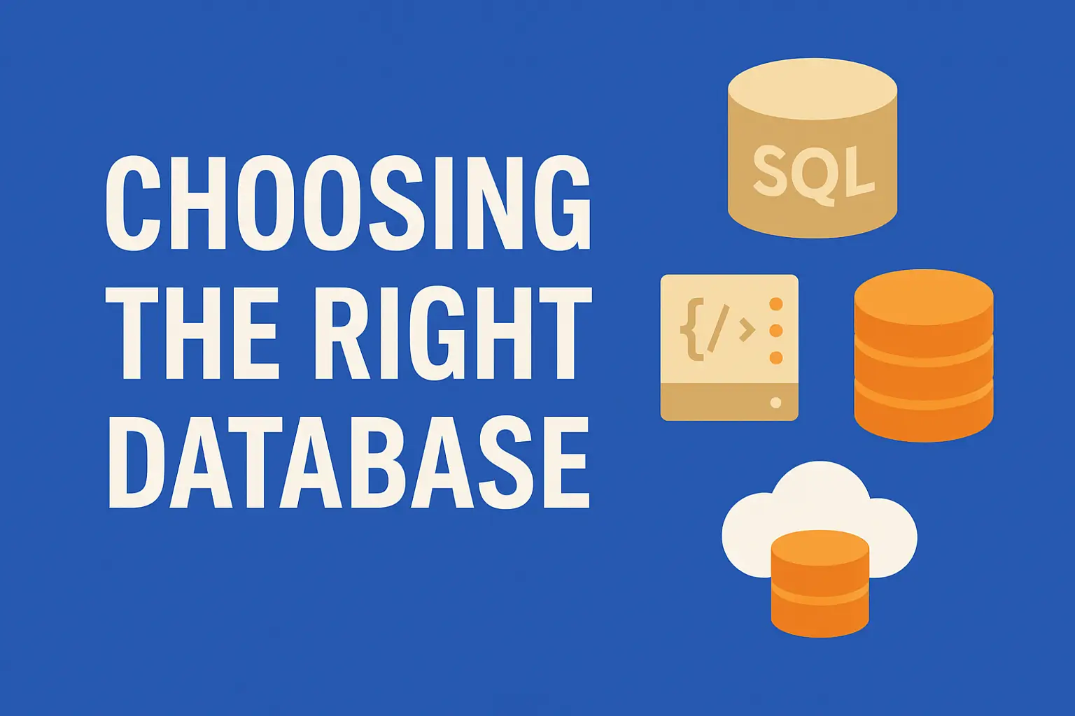 Choosing the Right Database for Your Web or App Project
